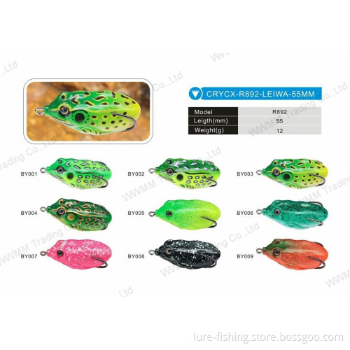 Soft Frog Lure Bass Frog Fishing Lure (HR892)